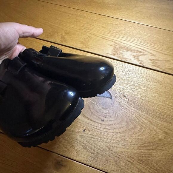 Birkenstock Boston hex black patent leather 38 (7.5) - Picture 7 of 8